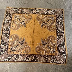 Vintage Paisley Patterned Scarf